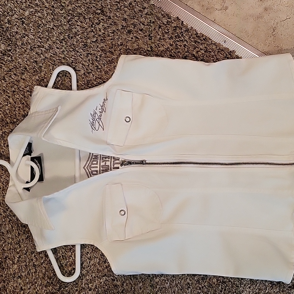Vintage Harley Davidson Vest